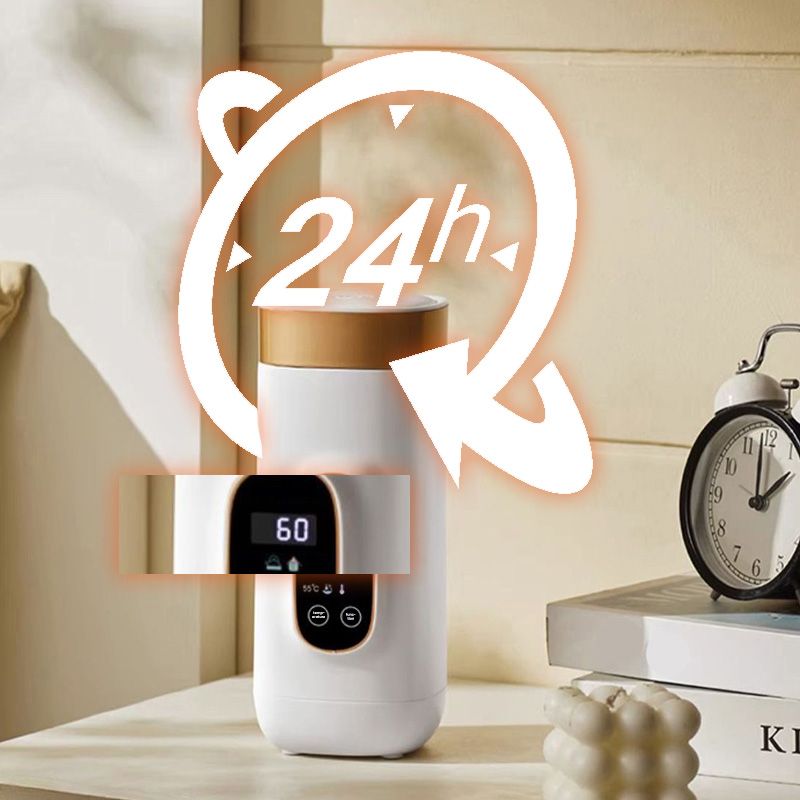 Smart Heated Travel Mug – Tragbare elektrische Thermoskanne für Kaffee, Tee und heißes Wasser