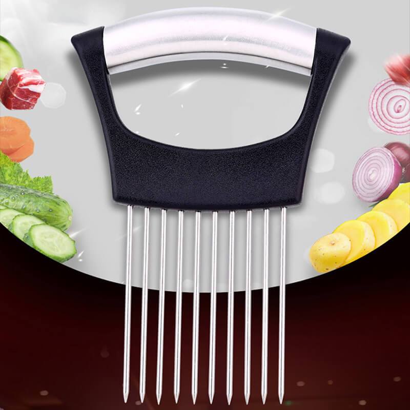 Rostfritt stålskärare – Precisionsskärverktyg för lök, tomater och grönsaker