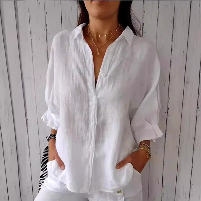Damblus inspirerad av kulturarv – Tidlös vintagechic topp med obehindrad vardagselegans