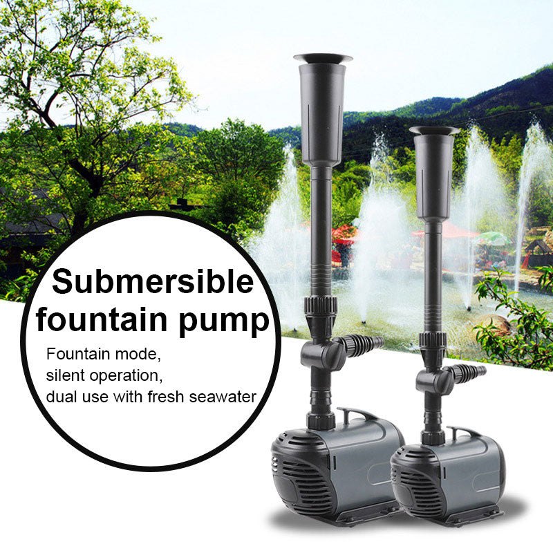 Multifunktionell vattenpump – hållbar dränkbar design med flödeskontroll