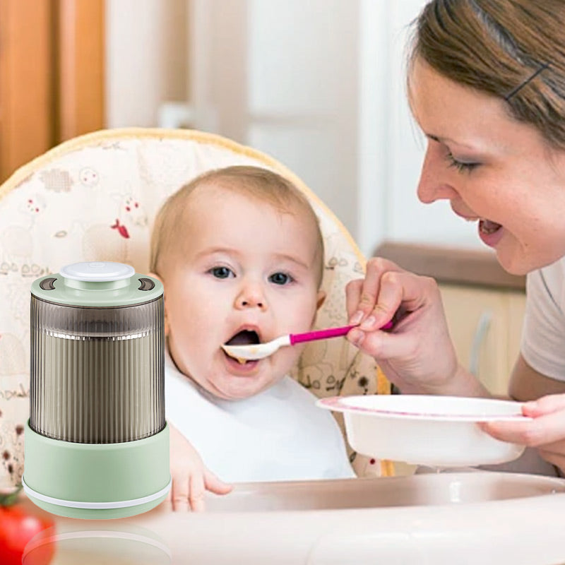 2-i-1-kvarn – Kraftig manuell och elektrisk kvarn i rostfritt stål