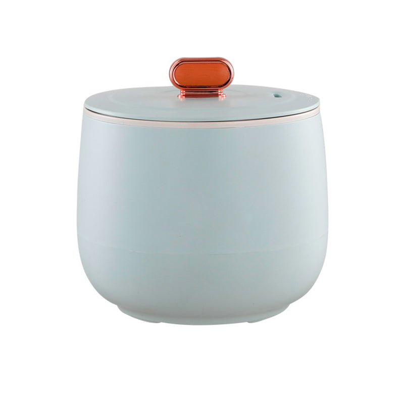 Mini elektrisk multikokare med ångkokare – Allt-i-ett-gryta för ris, soppa och varmhållning