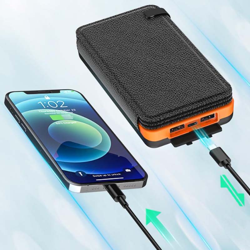UltraPower 25000mAh solladdare – Bärbar powerbank med hög kapacitet