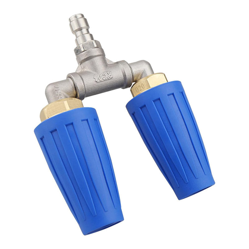 Dubbel- och trippelstrålemunstycke - Högtryckstvätttillbehör för djuprengöring