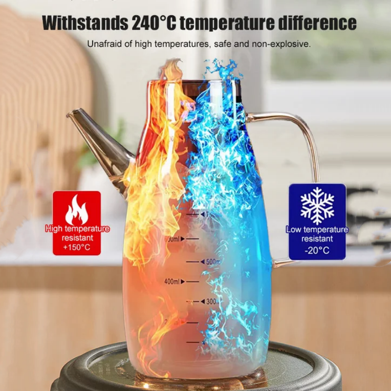 Precisionsoljepåfyllare – Droppfri köksdispenser för matlagning och dressing