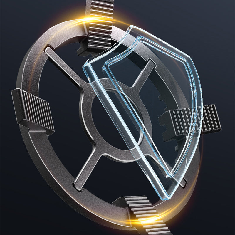 Justerbart spishäll i gjutjärn – Halkfritt gasbrännarställ med avtagbar innerring