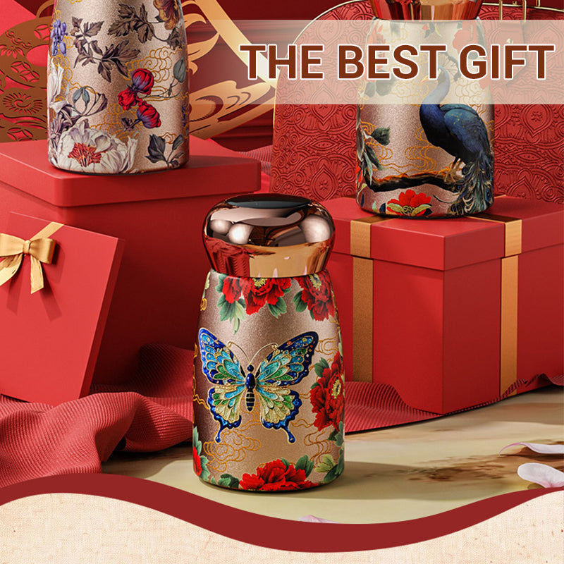 Smart isolerad resemugg – 230 ml rostfritt stål med LED-temperaturdisplay