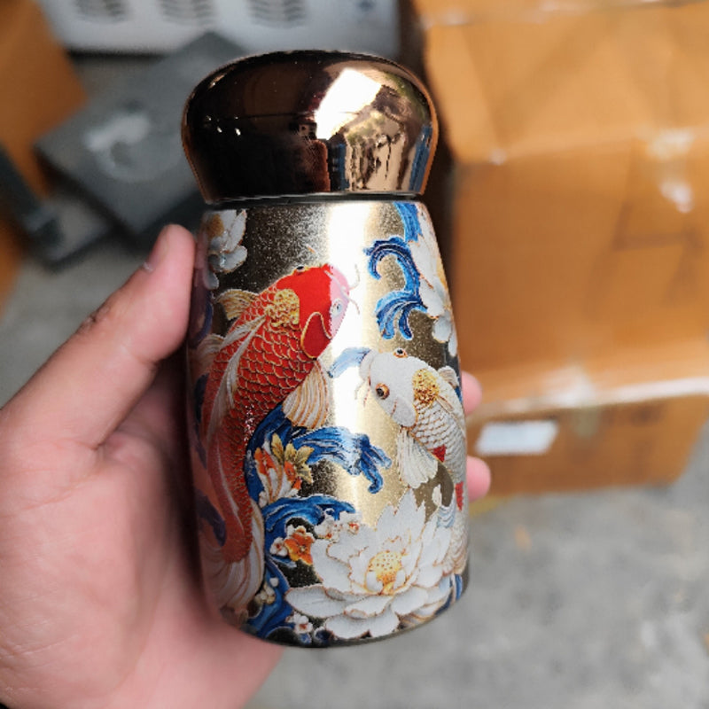 Smart isolerad resemugg – 230 ml rostfritt stål med LED-temperaturdisplay