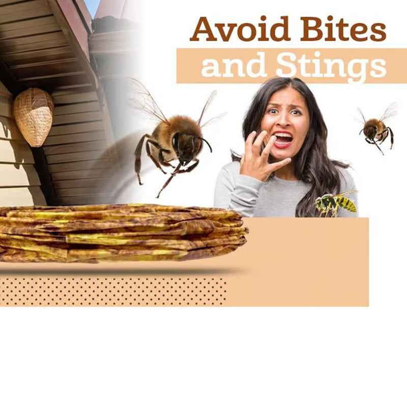 Naturlig geting- och bålgetingavskräckare - Säkert utomhusskydd för hem och campingplatser