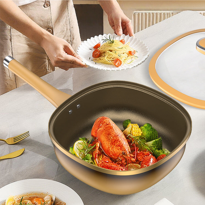 Non-stick smart kastrull - Titanpanna med justerbar värme