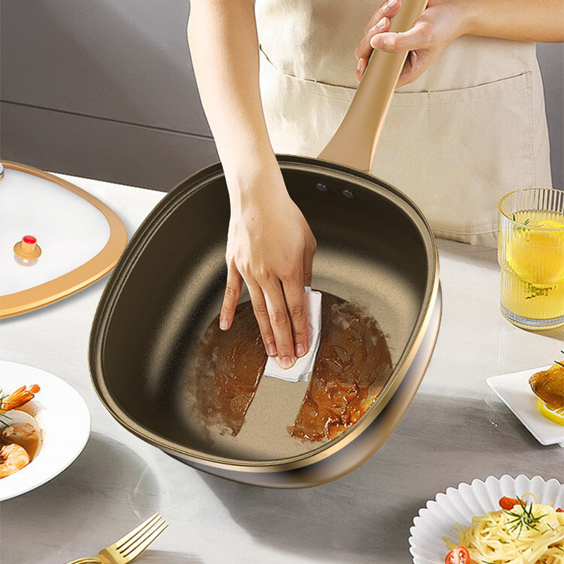Non-stick smart kastrull - Titanpanna med justerbar värme