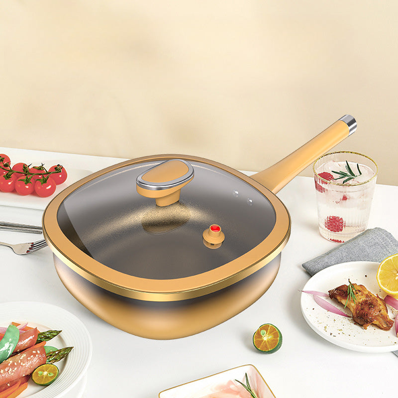 Non-stick smart kastrull - Titanpanna med justerbar värme