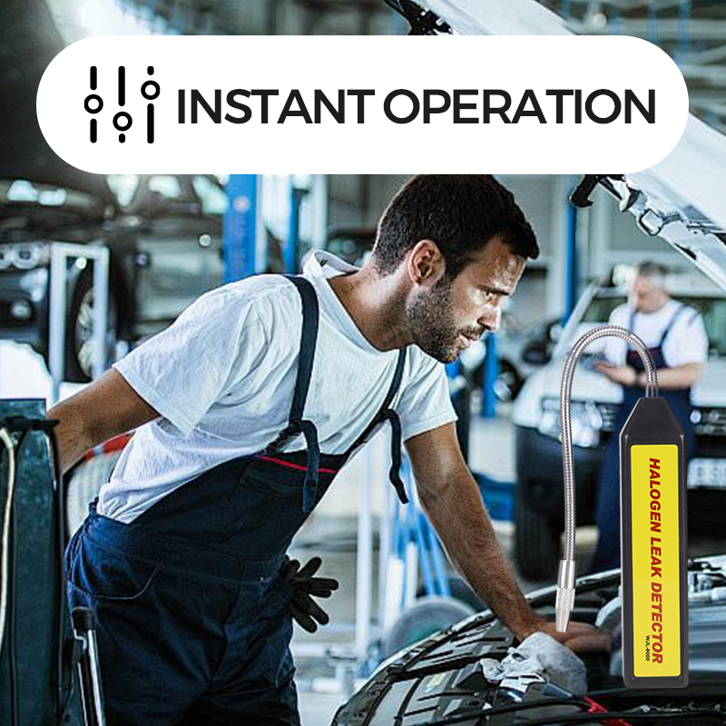 Professionell halogenläckagedetektor – Högkänslig AC-kylmedelsläckagetestare för bilar