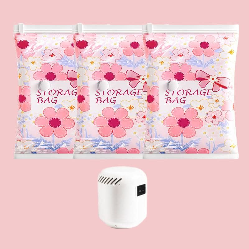 Platsbesparande vakuumförvaringspåsar – Återanvändbar lufttät förvaringspåsar för kläder och sängkläder