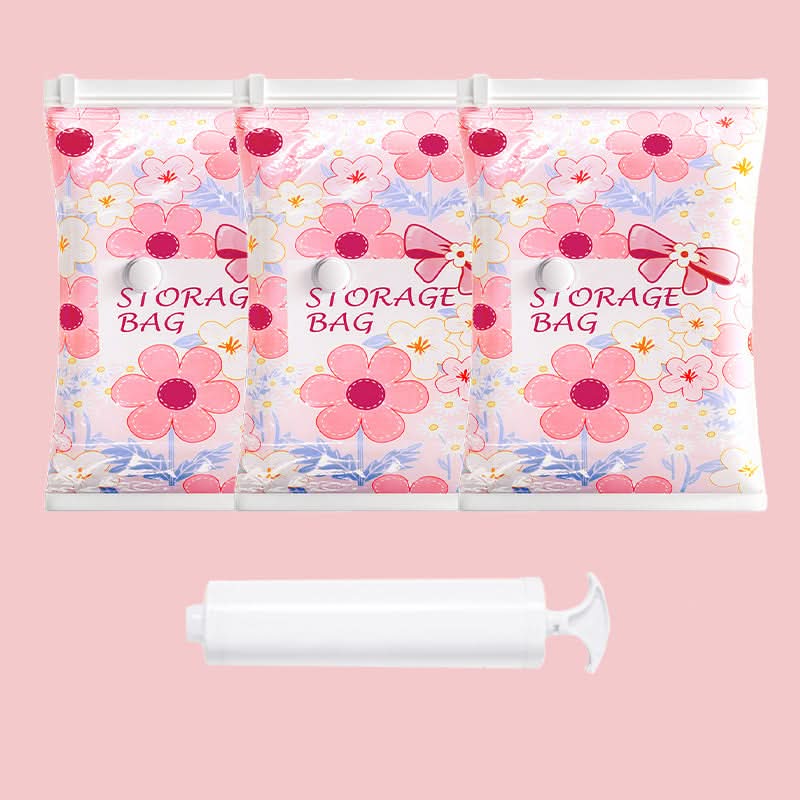 Platsbesparande vakuumförvaringspåsar – Återanvändbar lufttät förvaringspåsar för kläder och sängkläder