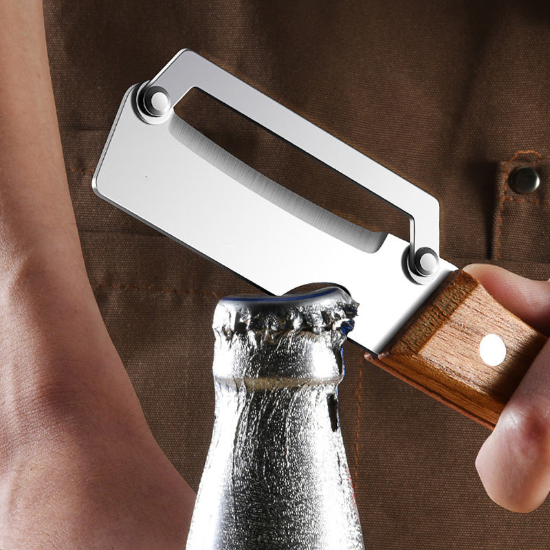 Justerbar grönsaksskalare - 3-vägs roterande rostfritt verktyg