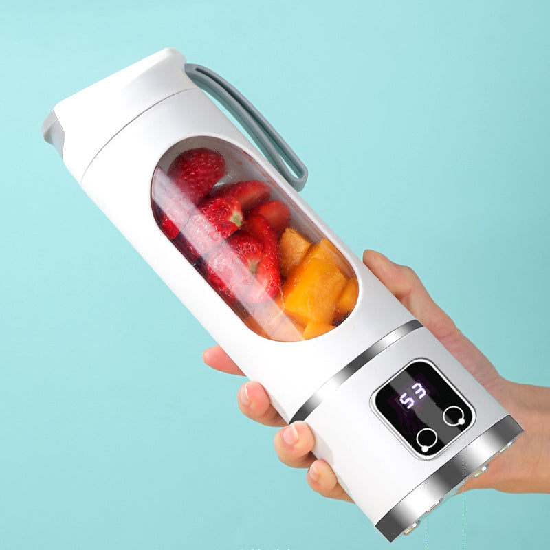 Uppladdningsbar bärbar elektrisk citruspress – Sladdlös juicepress för färsk apelsin-, citron- och limejuice när som helst
