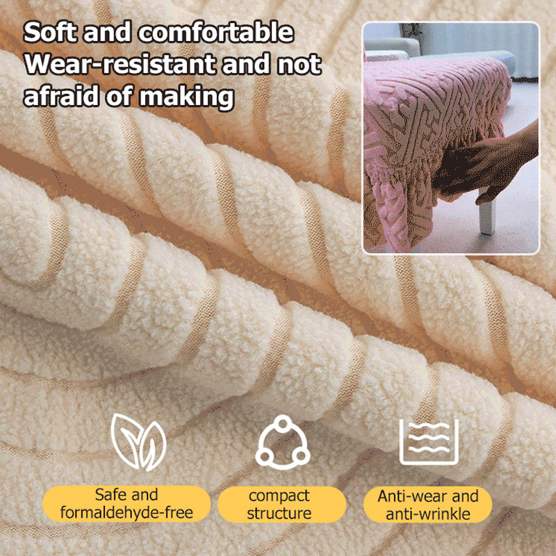 Premium stretchig jacquard stolsskydd – universellt passformigt elastiskt sitsöverdrag för matstol