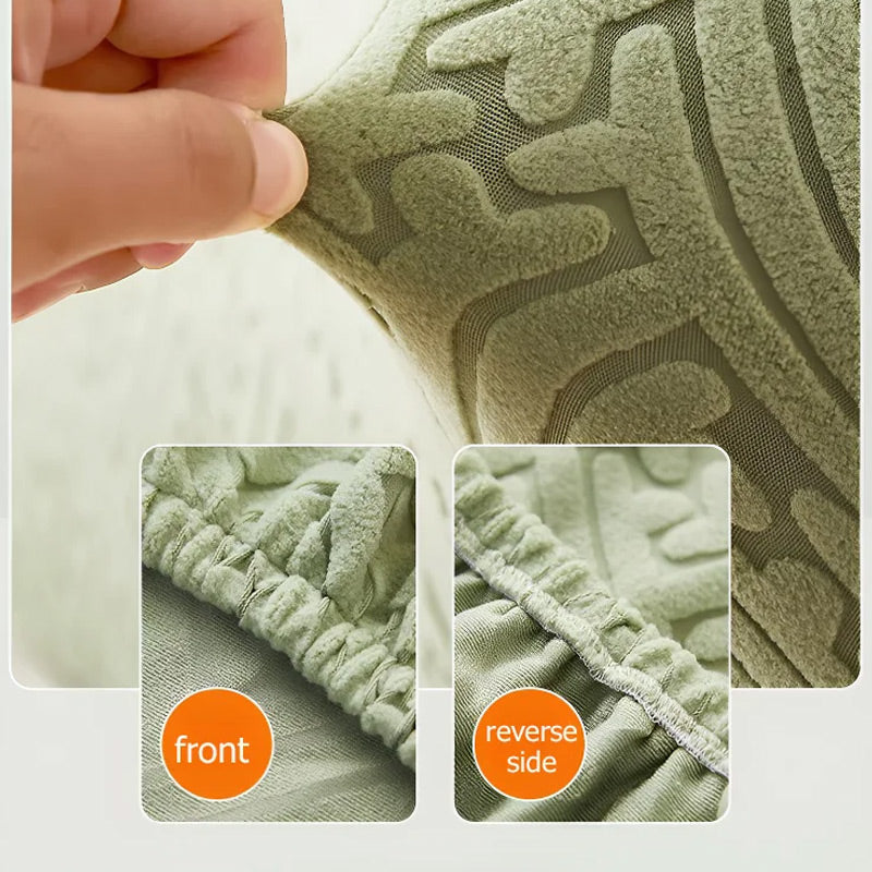 Premium stretchig jacquard stolsskydd – universellt passformigt elastiskt sitsöverdrag för matstol