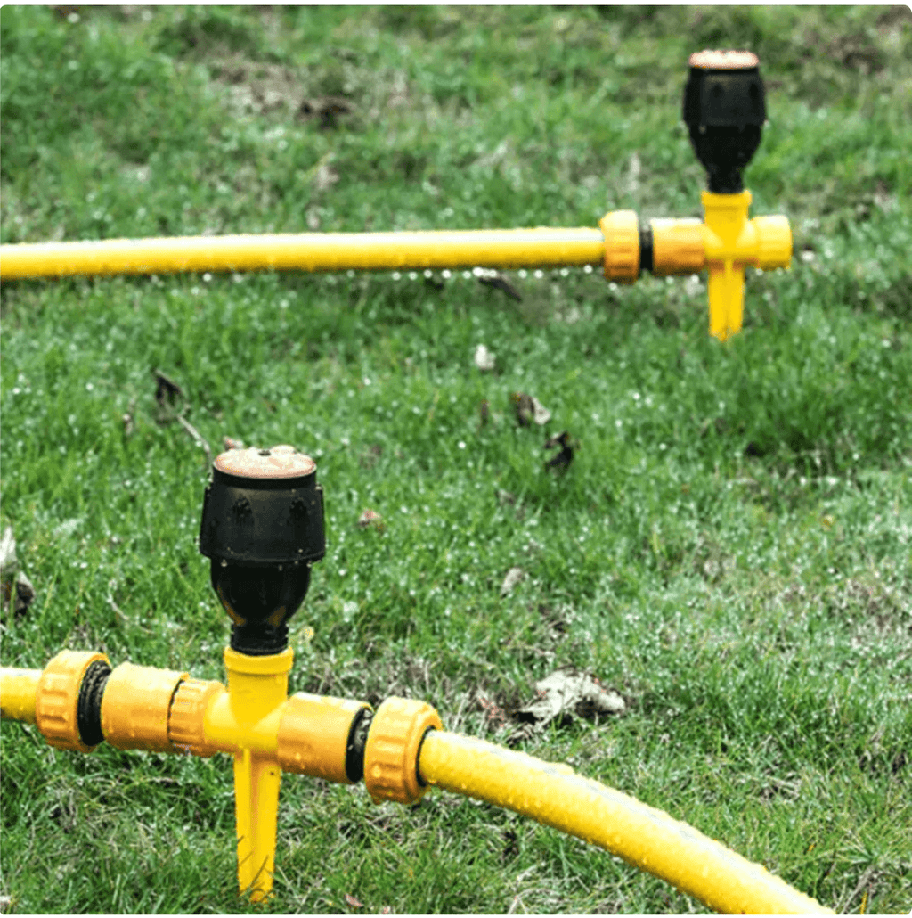 360° justerbar gräsmattavattenspruta – högtrycksroterande bevattningssystem för trädgård och utomhusbruk