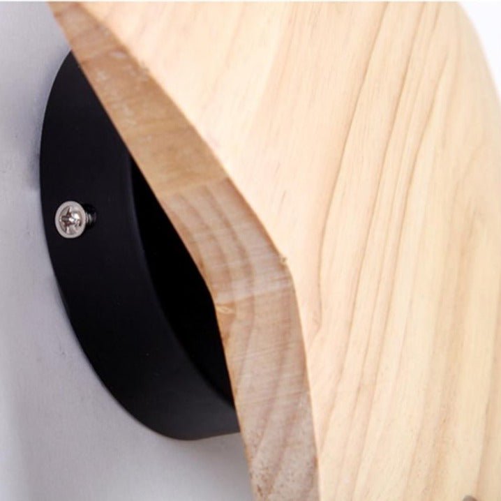 Väggmonterad LED-lampa - Minimalistisk trädesign för varm atmosfär