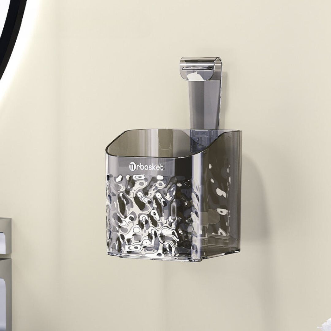 Akryl duschhylla utan borrning – Badrumsorganisatör för enkel förvaring