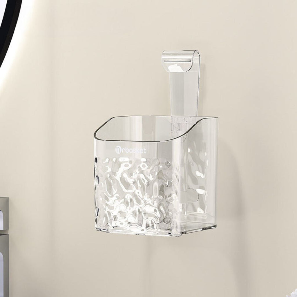 Akryl duschhylla utan borrning – Badrumsorganisatör för enkel förvaring