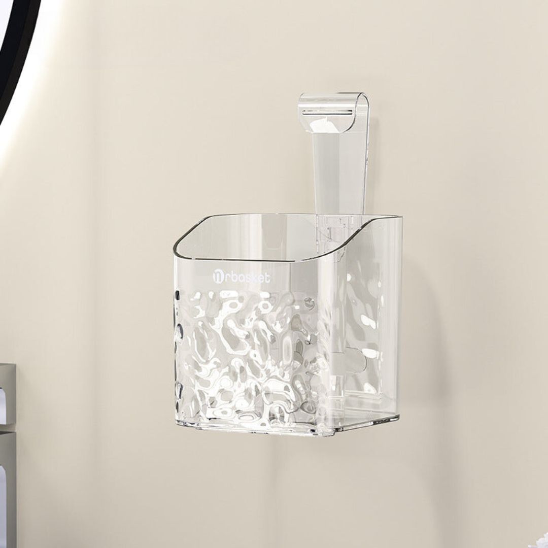 Akryl duschhylla utan borrning – Badrumsorganisatör för enkel förvaring