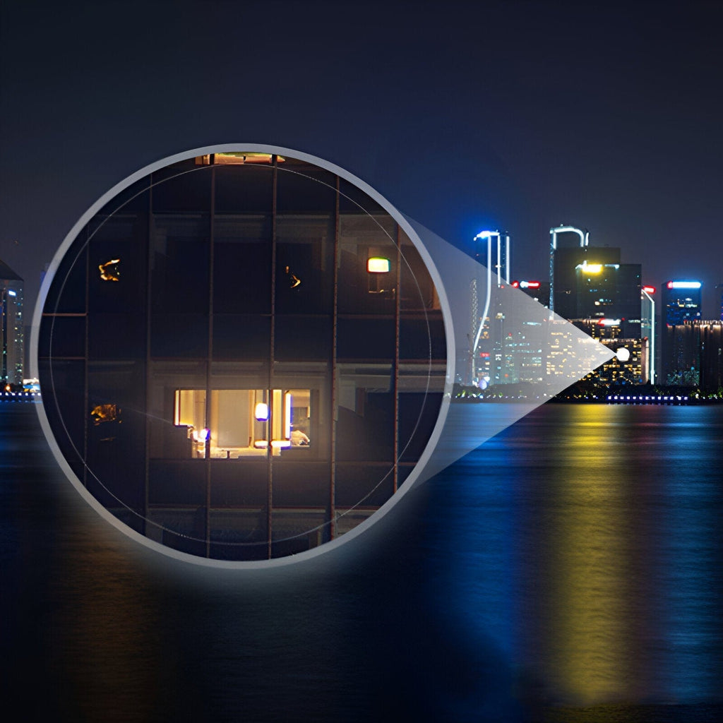 Förbättrad zoom för utomhusbruk - Sightseeing på långt håll