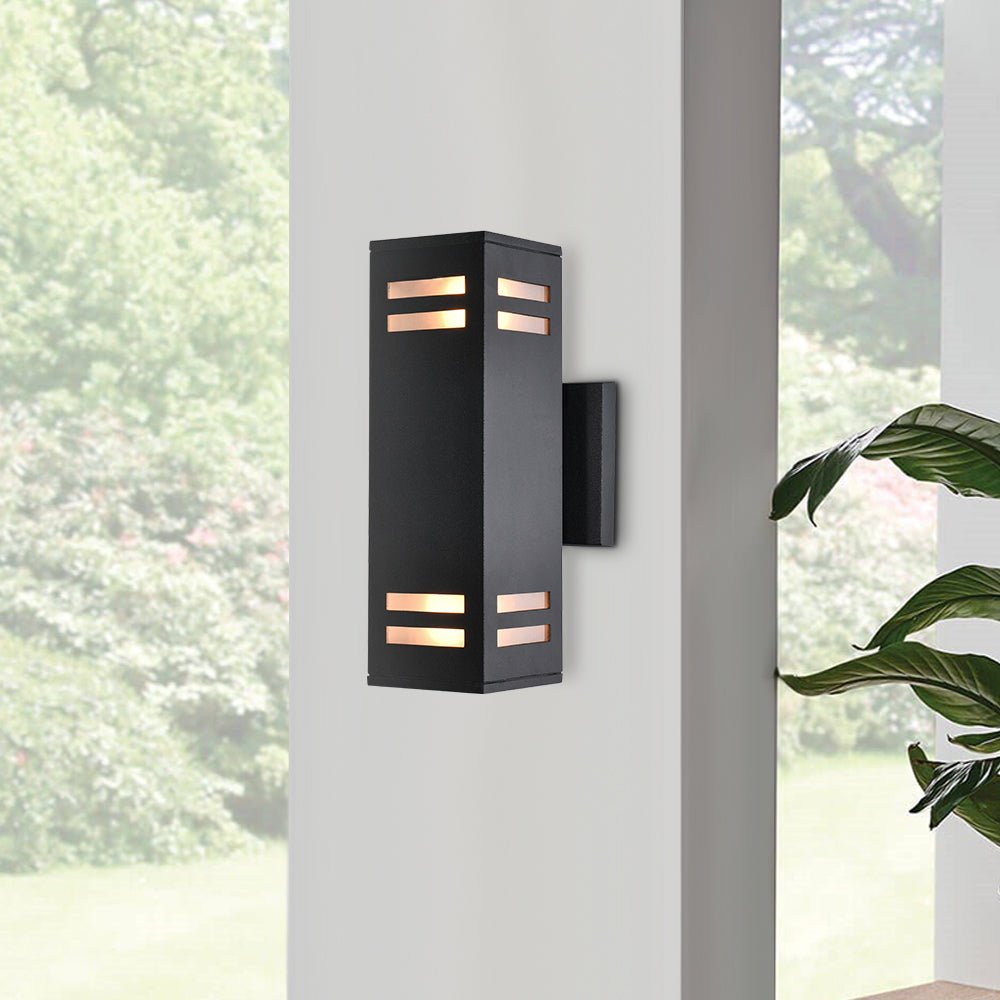 Vattentät utomhusväggarmatur - Up Down LED-lampa