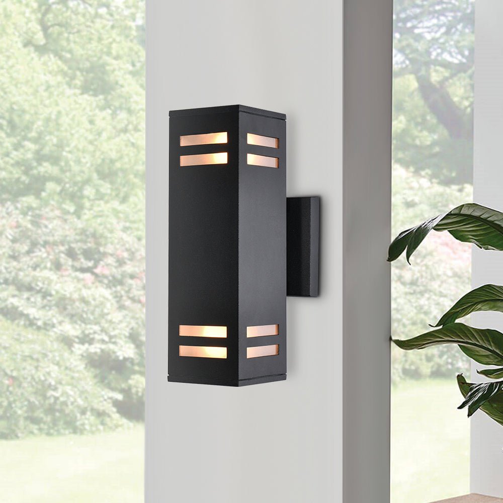 Vattentät utomhusväggarmatur - Up Down LED-lampa