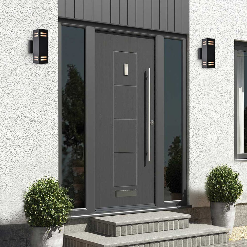 Vattentät utomhusväggarmatur - Up Down LED-lampa