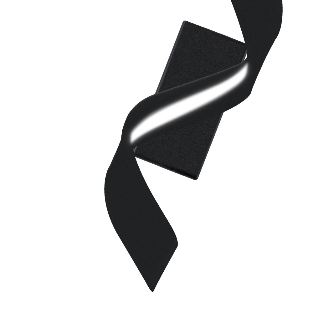 Modern spiralformad LED-vägglampa - Konstnärlig banddesign