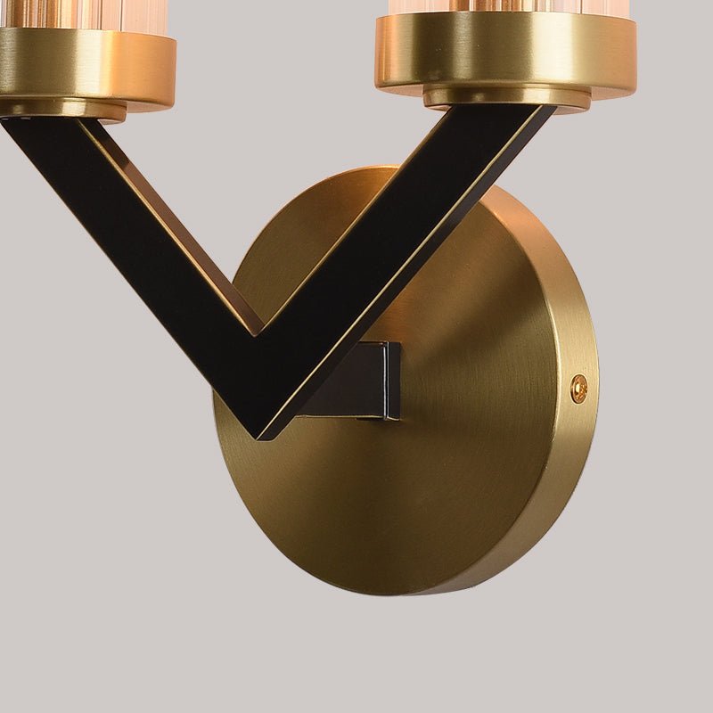 V-Design Vägglampa - Kreativ Cylinderformad Sminklampa