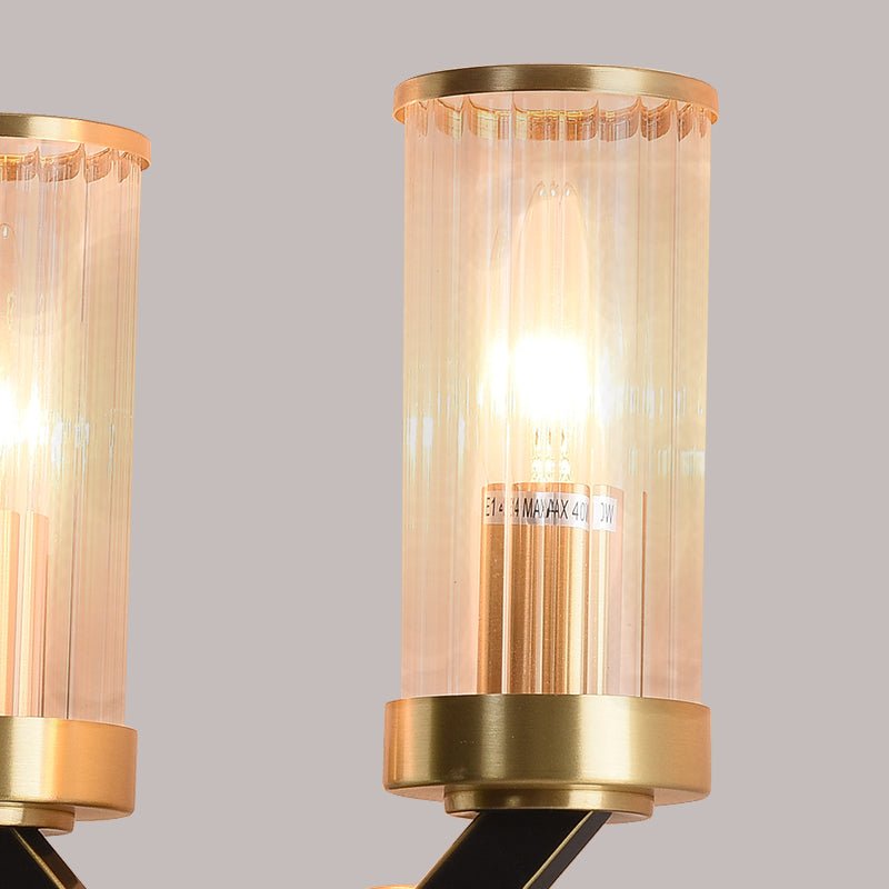 V-Design Vägglampa - Kreativ Cylinderformad Sminklampa