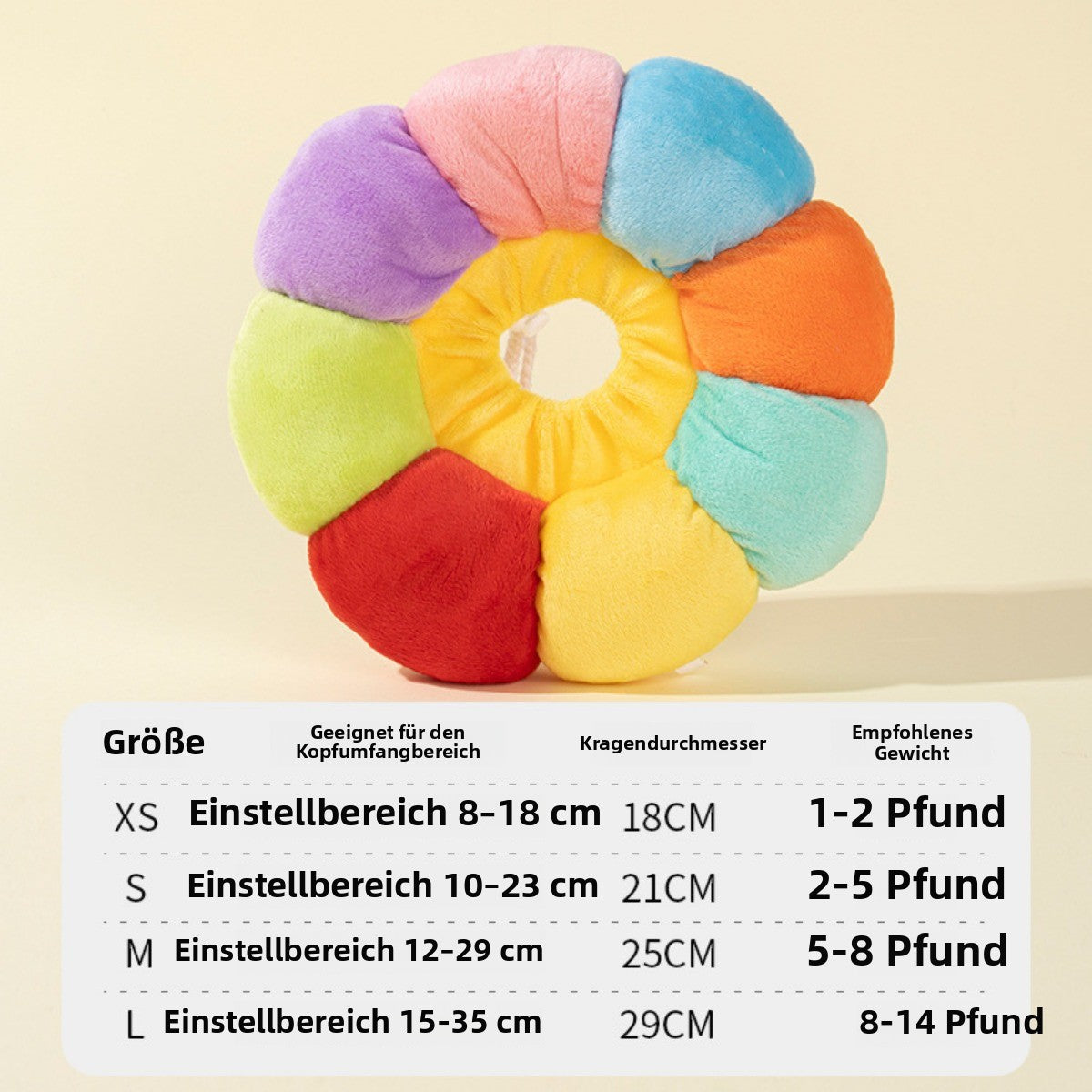 Justerbart läkningshalsband för husdjur – Bekvämt slickskydd för återhämtning