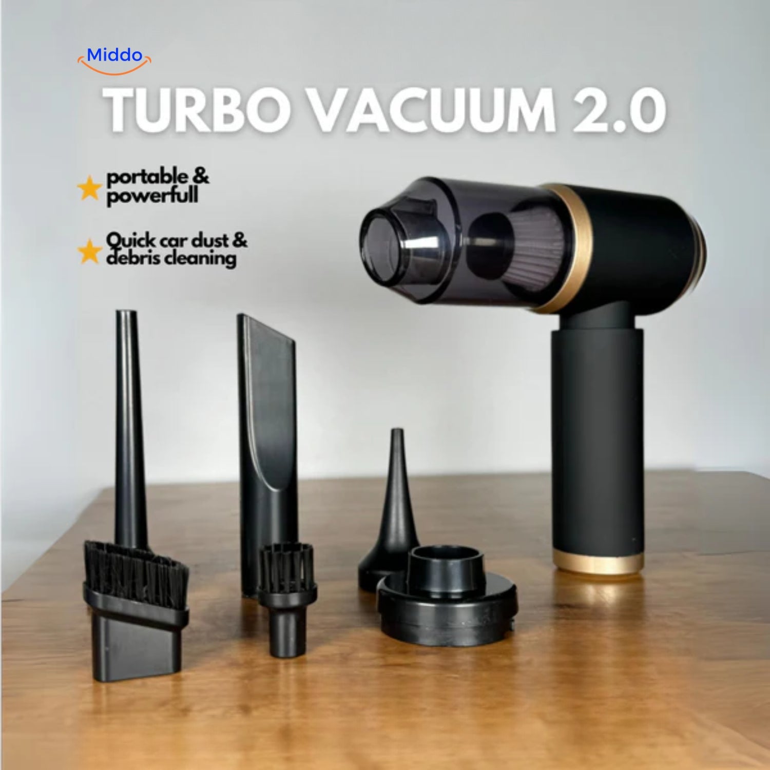 TurboVacuum 2.0 Pro - den ultimata arbetsplatsrengöraren för ett felfritt skrivbord