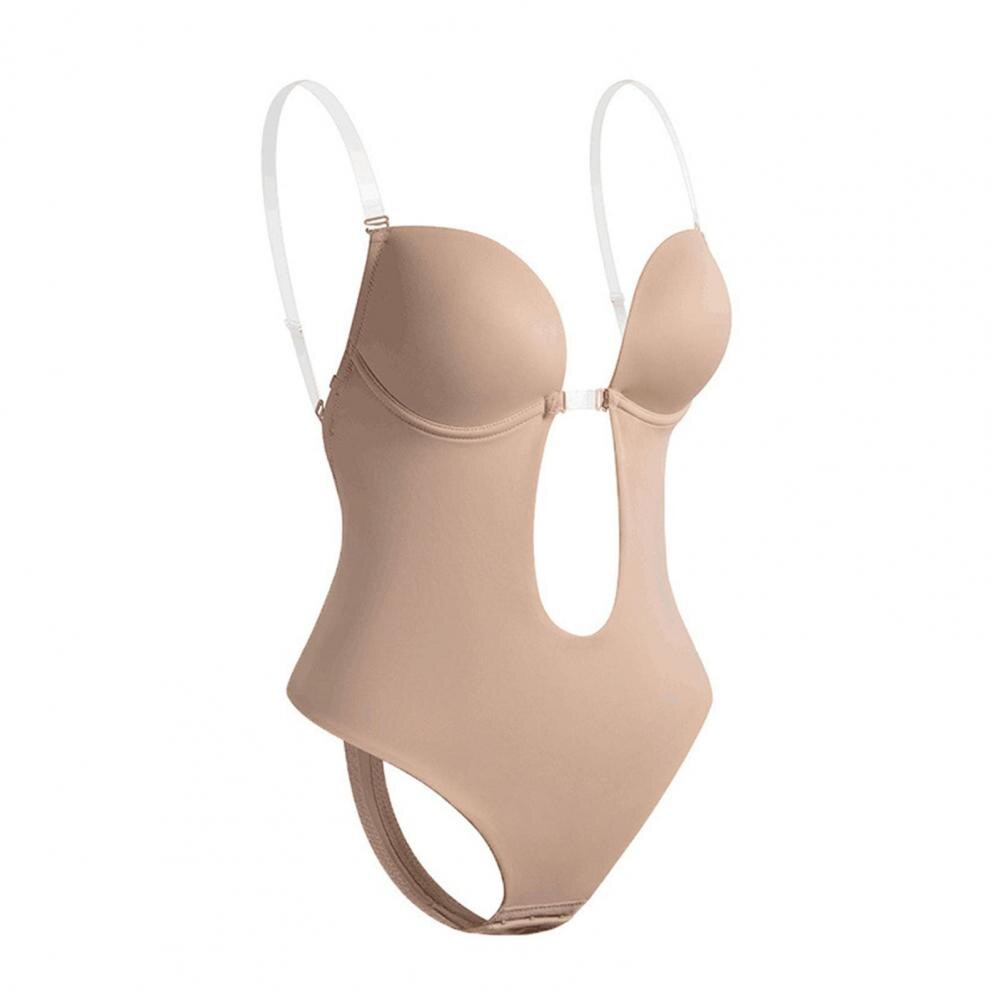 Bodysuit för kroppsskulptering – Elegant passform med djup V-formad elegans