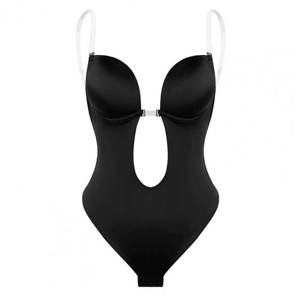 Bodysuit för kroppsskulptering – Elegant passform med djup V-formad elegans