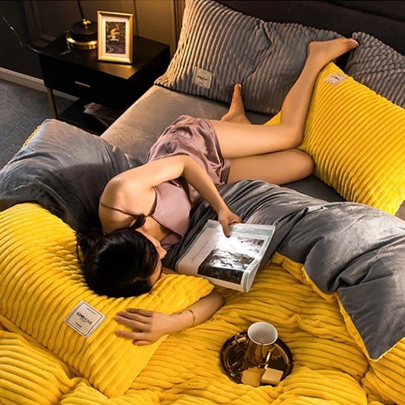 WinterElegance - Lyxigt påslakan för ultimat komfort