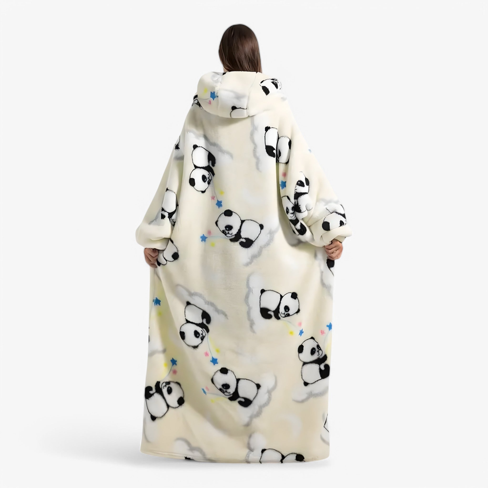 Mysig fleecefilt hela dagen - Bärbar komfort i tröjstil