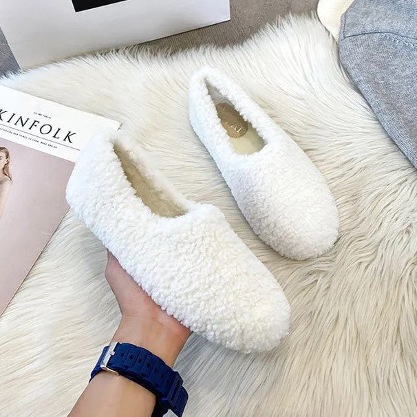 Snygga vinterskor – Bekväma ballerinaskor