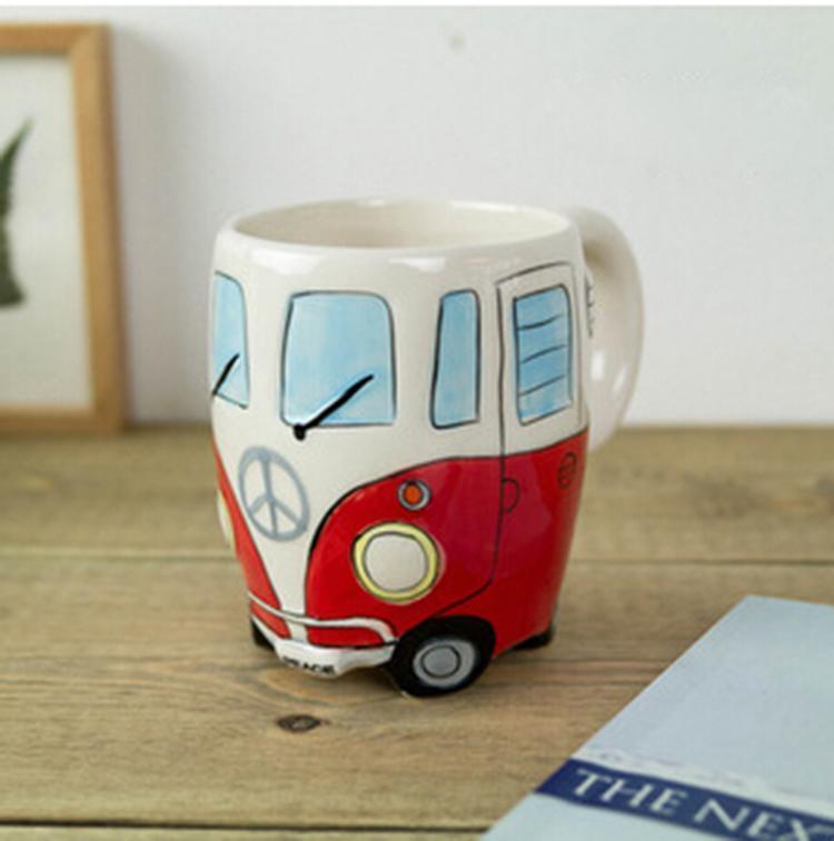 Hippiebuss kaffemugg
