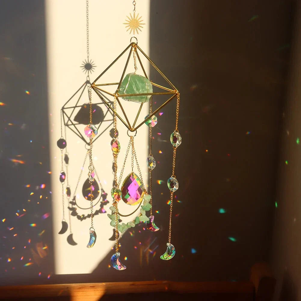 Healing Crystal Suncatcher