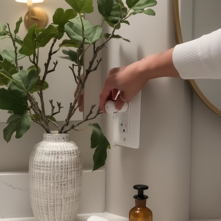 Automatisk nattlampa med rörelsesensor – Mjukt omgivande sken för hallar, sovrum och hemsäkerhet