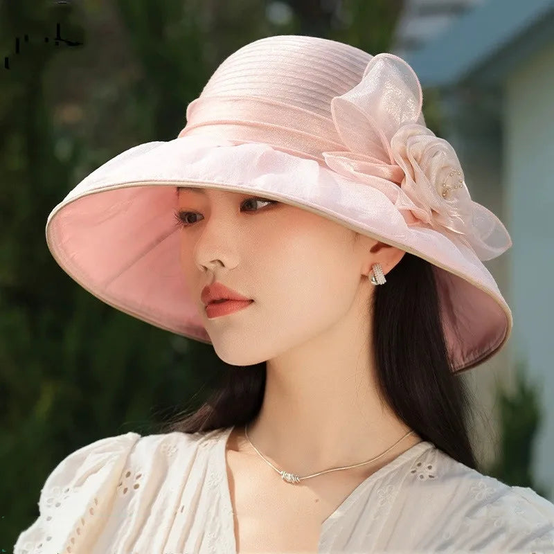 Damsolhatt Bloom – Vintageinspirerad blommig accent