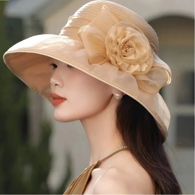 Damsolhatt Bloom – Vintageinspirerad blommig accent