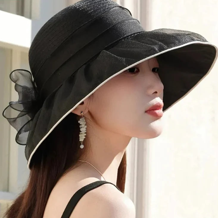 Damsolhatt Bloom – Vintageinspirerad blommig accent