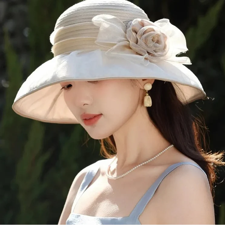 Damsolhatt Bloom – Vintageinspirerad blommig accent