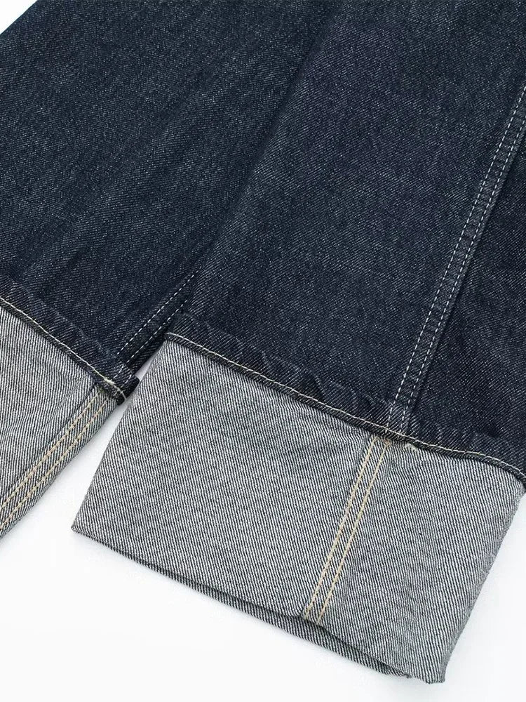 Jessamine | Raw Indigo Denimjacka - Fritidskläder